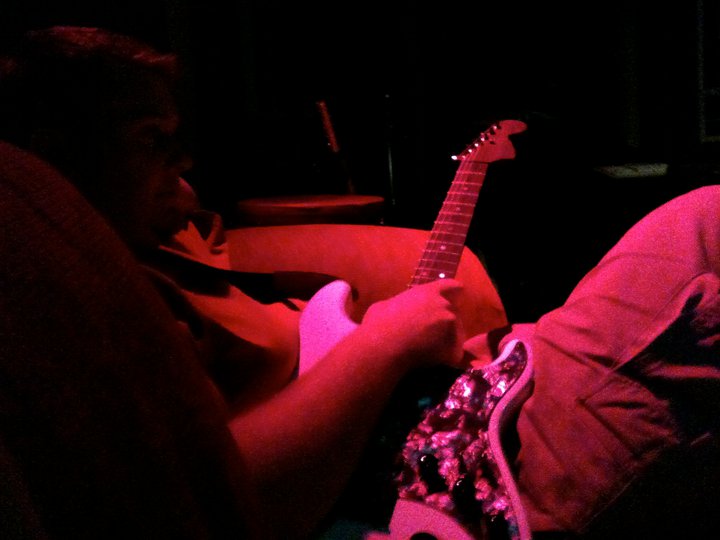 Jacob on stage